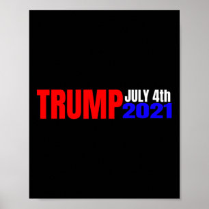 Trump July 4th Poster