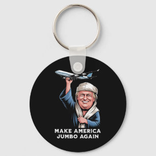 Trump Jumbo Jet Adventure For Aviation Enthusiasts Key Ring