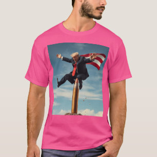 Trump Jumping Over A Bullet Donald Trump T-Shirt