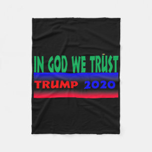 Trump Kag Fleece Blanket