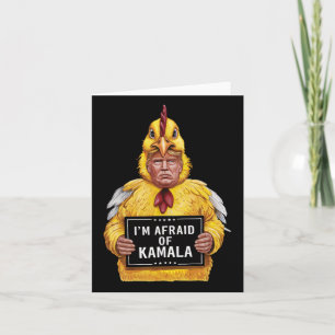 Trump Kamala Harris First Female President 2024  Card