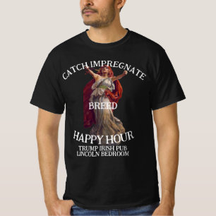 Trump Karoline Leavitt Lips Breasts Oven Seared T-Shirt