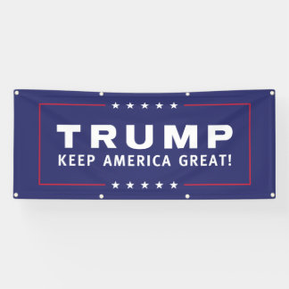 Trump Keep America Great Banner