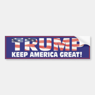 Trump - Keep America Great! Bumper Sticker
