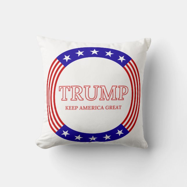 Trump Keep America Great Cushion (Front)