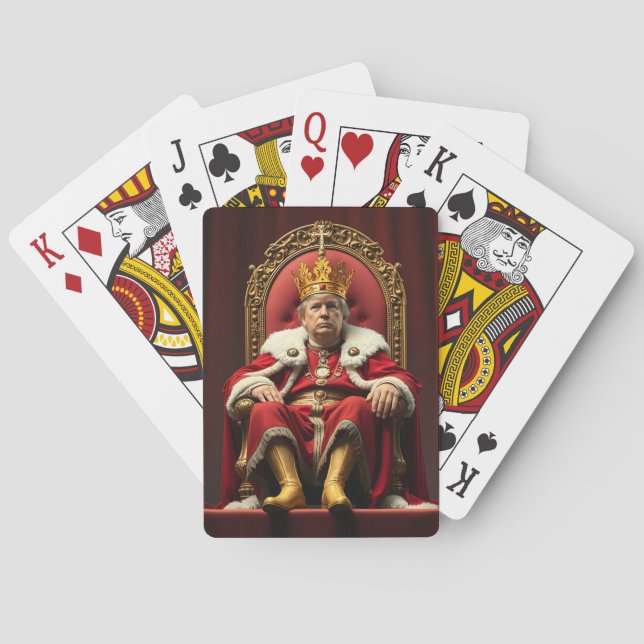TRUMP KING  PLAYING CARDS (Back)