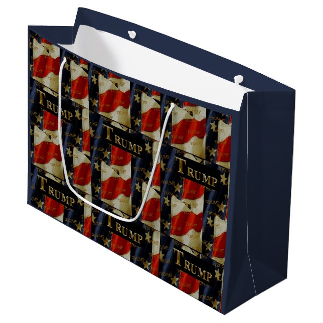 TRUMP LARGE GIFT BAG (Front Angled)