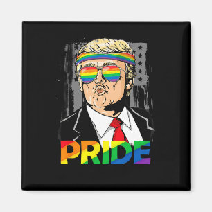 Trump Lgbt Gay Pride Month Lesbian Biual Transgend Magnet