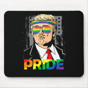 Trump Lgbt Gay Pride Month Lesbian Biual Transgend Mouse Pad