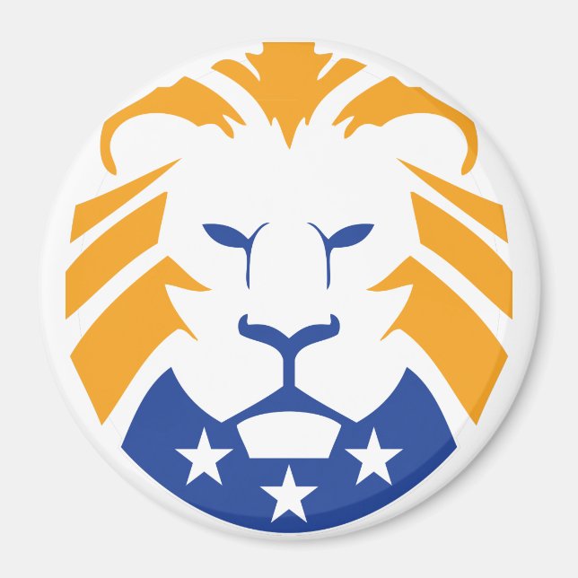 TRUMP Lion Logo Magnet (Front)