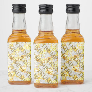 TRUMP  LIQUOR BOTTLE LABEL