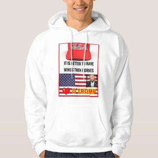 Trump Lover Men's Basic Hooded Sweatshirt