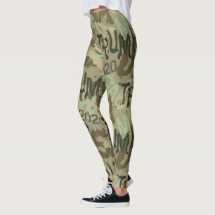 TRUMP MAGA 2020 camouflage Leggings