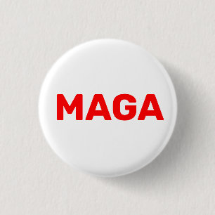 Trump Maga 2024 3 Cm Round Badge