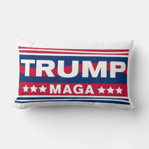 TRUMP~MAGA~2024 LUMBAR CUSHION