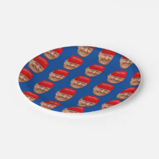 TRUMP MAGA Christmas Paper Plate