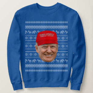 TRUMP MAGA Christmas Sweatshirt