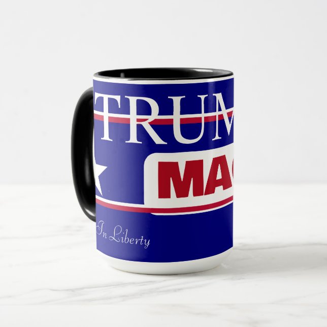 Trump MAGA Mug (Front Left)