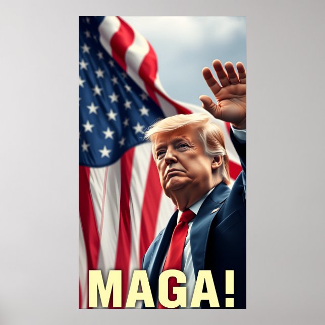 Trump MAGA Poster (Front)