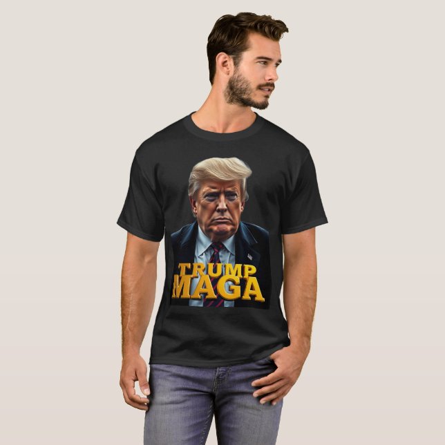 Trump MAGA T-Shirt (Front Full)
