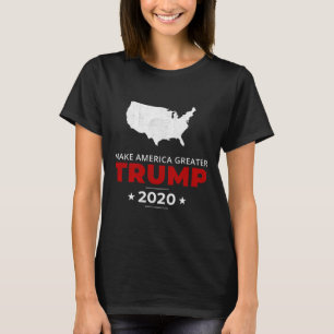 Trump Make America Greater Pro Usa Conservative Vi T-Shirt