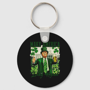 Trump Make America Lucky Again Key Ring
