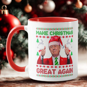 Trump Make Christmas Great Again Christmas Gift  Mug