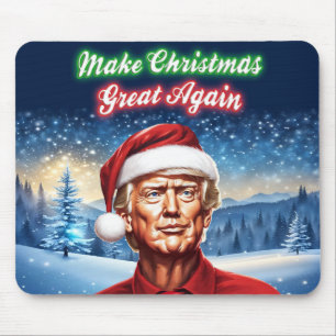 Trump - Make Christmas Great Again Mouse Pad