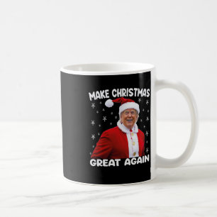 Trump Make Christmas Great Again Santa Trump 1 Coffee Mug