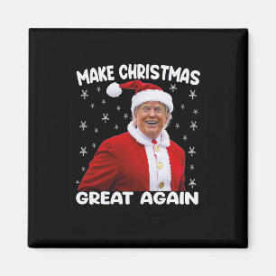 Trump Make Christmas Great Again Santa Trump 1 Magnet