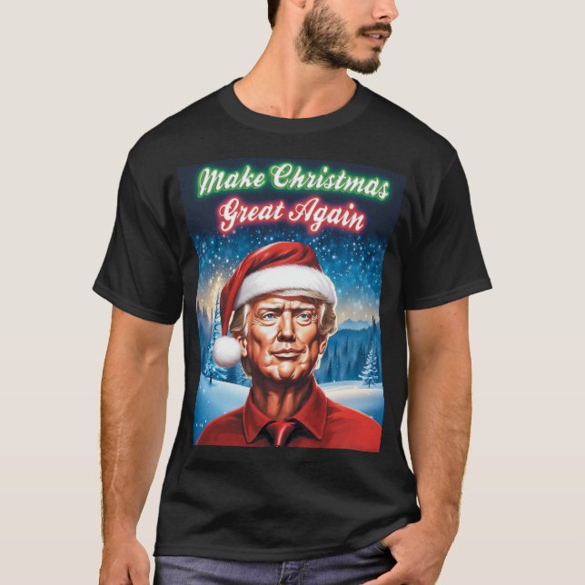 Trump - Make Christmas Great Again T-Shirt (Front)