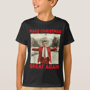 Trump Make Christmas Great Again Trump Santa Xmas  T-Shirt