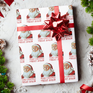 Trump Make Christmas Great Again  Wrapping Paper