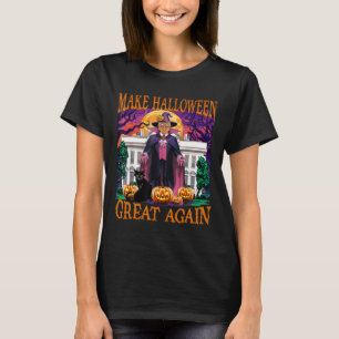 Trump Make Halloween Great Again Funny Trump Hallo T-Shirt