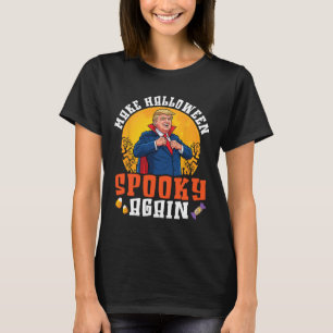 Trump Make Halloween Spooky Again Funny Dracula Co T-Shirt