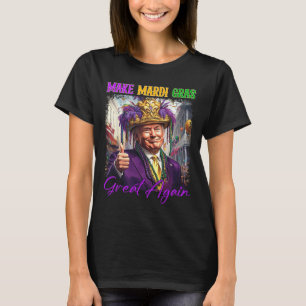 Trump Make Mardi Gras Great Again Funny Parade Cos T-Shirt