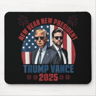 Trump Make New Year Great Again Happy New Years Ev Mouse Pad