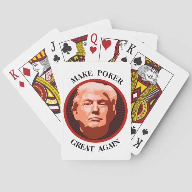 Trump Making It Great Again Playing Cards (Back)