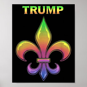 Trump Mardis Gras _1  Poster