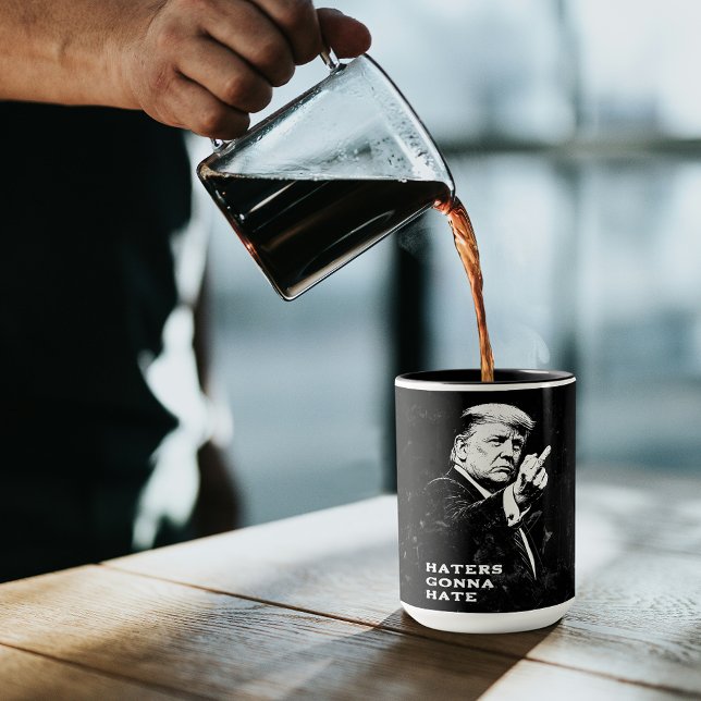 Trump Middle Finger 2026 Meme Funny Mug (Creator Uploaded)