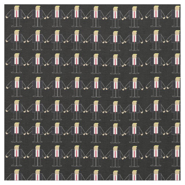 Trump Minis Fabric (Close Up)