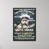 Trump Minneapolis Murder Fine Art Original 1/250