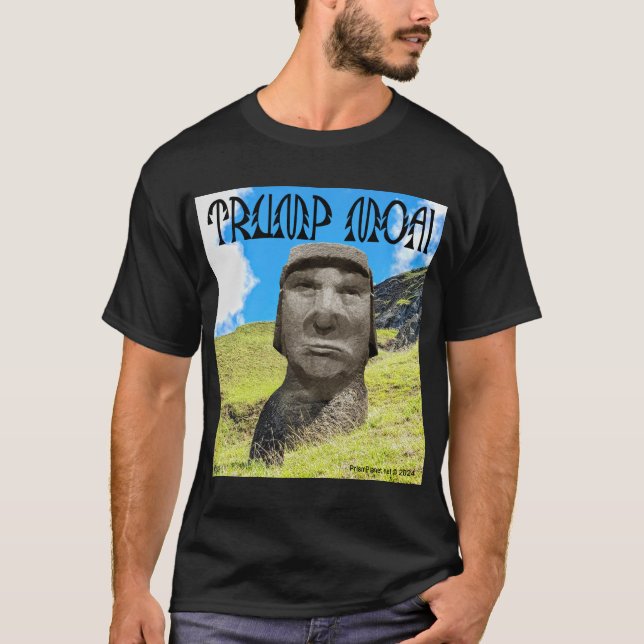 Trump Moai T-Shirt (Front)