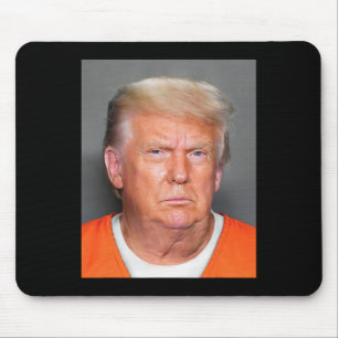 Trump Mug Shot 1  Mouse Pad