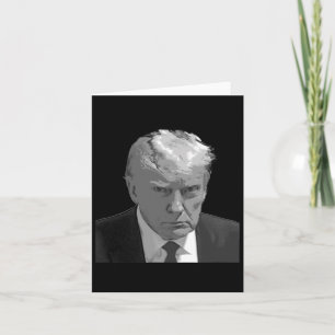 Trump Mug Shot Card