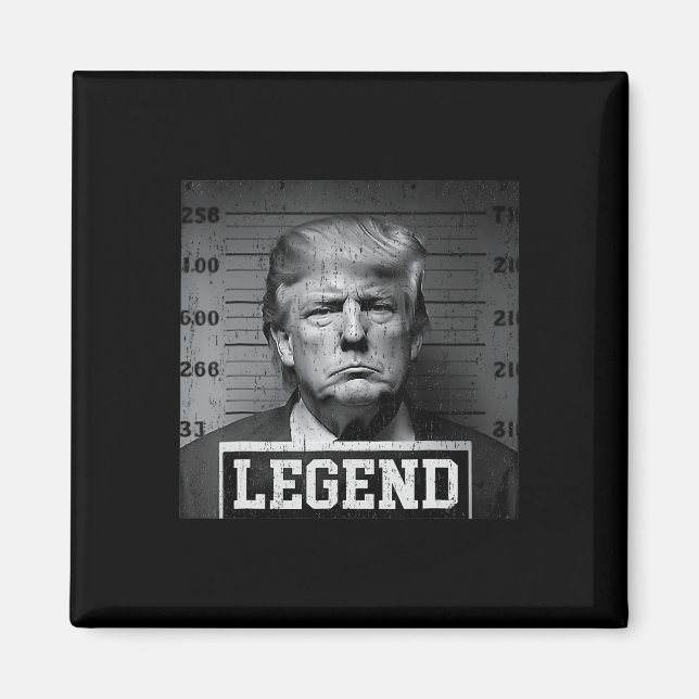 Trump Mug Shot  Magnet (Front)