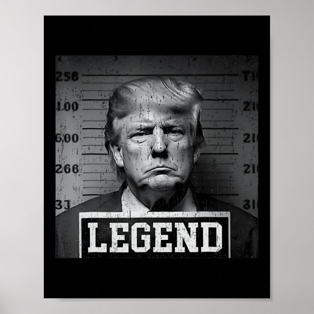 Trump Mug Shot  Poster (Front)