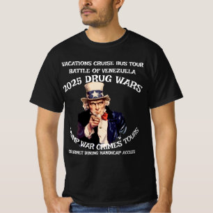 TRUMP NAVY DRUG WAR LORD KITCHENER USA 2026 T-Shirt