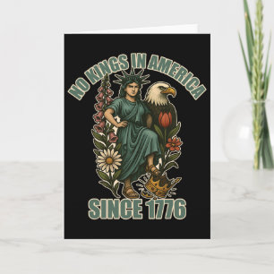 Trump No King In America Since 1776 Anti Ice Statu Card