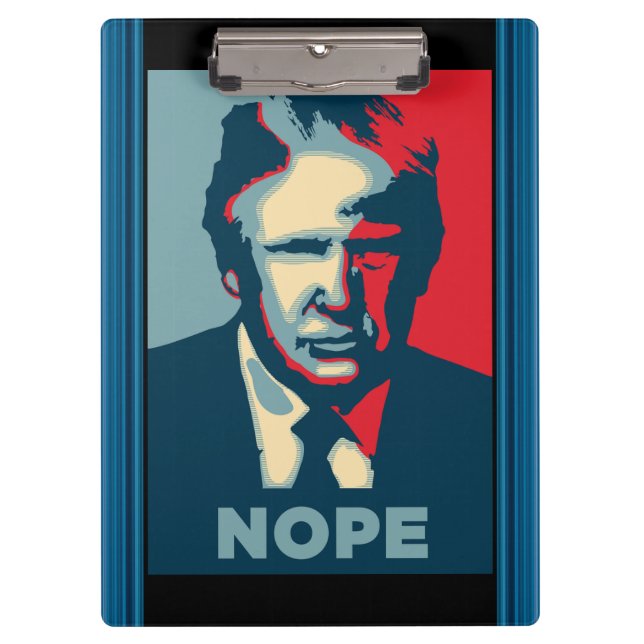 Trump Nope Clipboard (Front)